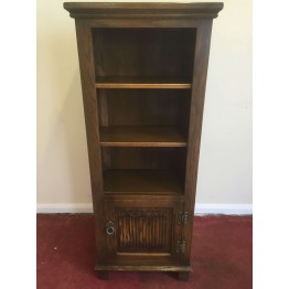 "Old Charm" Slim Oak Bookcase - NOW SOLD